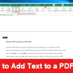 How to Add Text to a PDF File Easily & Freely? Get It Now