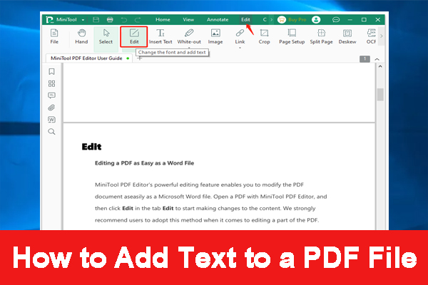 How to Add Text to PDF Files