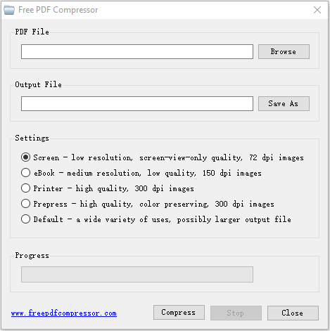 Free PDF Compressor