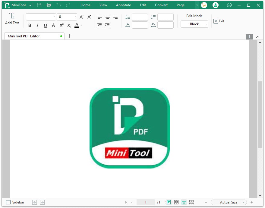 MiniTool PDF Editor