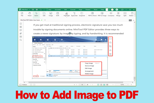 How to Add Image to PDF Easily &amp; Freely? [Step-by-Step Guide]