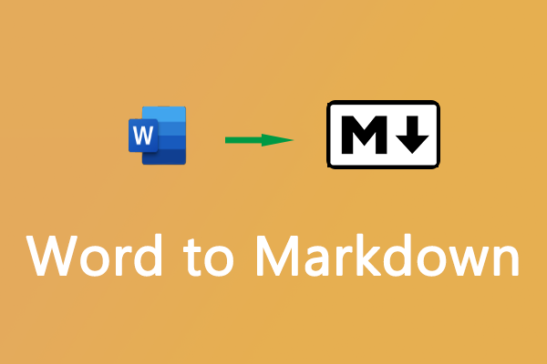 Word to Markdown: How Can You Execute the Conversion?