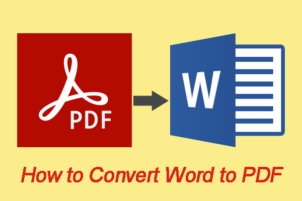 How to Convert Word to PDF on Windows & Online
