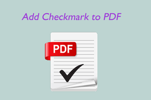 How to Add Checkmark to PDF? Here’s the Guide