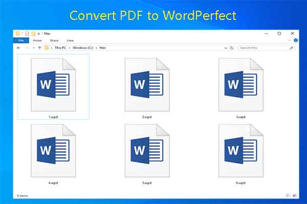 There Are 2 Ways to Convert PDF to WordPerfect