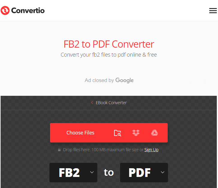 convert FB2 to PDF