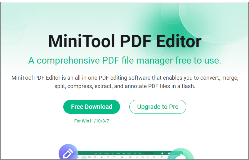 MiniTool PDF Editor