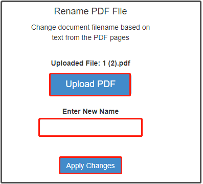 click Apply Changes