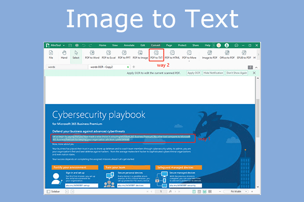 How to Extract Text from PNG & JPG Images