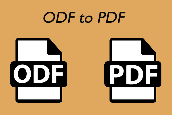 ODF to PDF: Follow This Guide to Finish the ODF to PDF Conversion