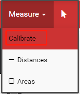 choose Calibrate