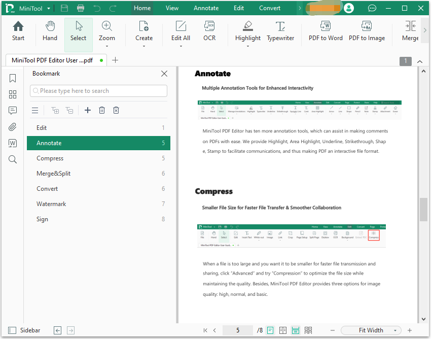 MiniTool PDF Editor