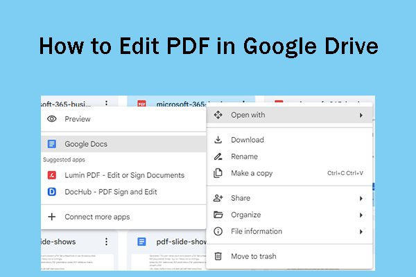 Use Google Drive to Edit Simple PDF Files for Free