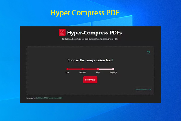 Hyper Compress PDF | Compress PDF to 100KB/200KB/500KB