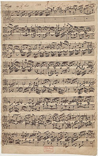 a sheet music