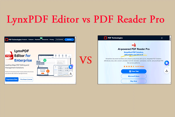 LynxPDF Editor vs PDF Reader Pro: Which One Is Suitable for You