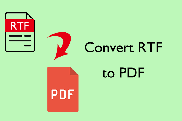 RTF to PDF: How to Do the RTF to PDF Conversion Easily?