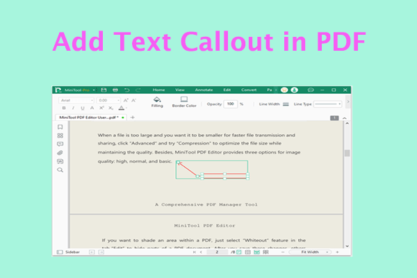 How to Add Text Callout in PDF? Follow This Guide