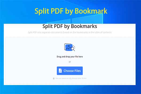 Split PDF by Bookmark Online or Offline with This Guide