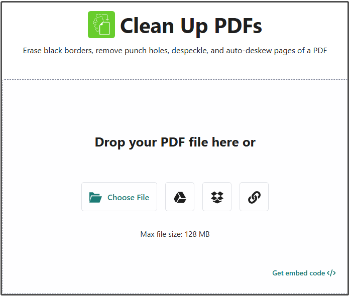 upload PDFs to the AVEPDF website