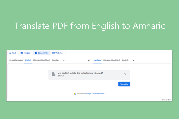 Need to Translate PDF from English to Amharic? 3 Easy Ways!