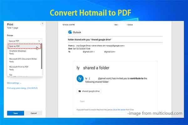 Convert Hotmail to PDF Online and Offline with This Guide