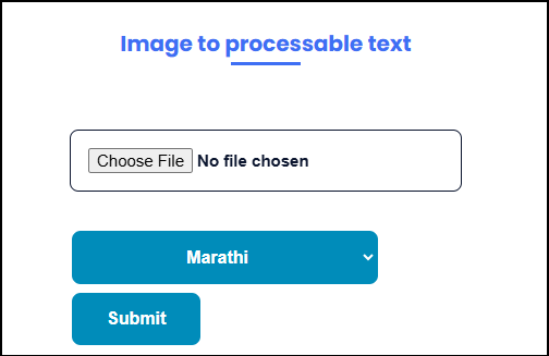 the Boolway interface