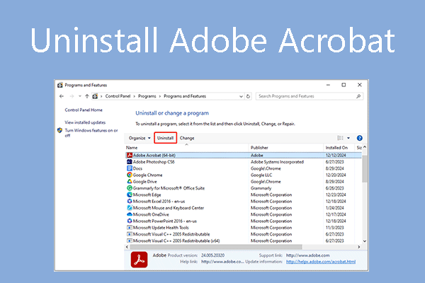 How to Uninstall Adobe Acrobat Completely on Windows &amp; Mac