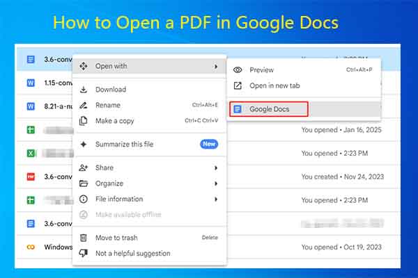 Watch: How to Open a PDF in Google Docs on Windows and Mobile