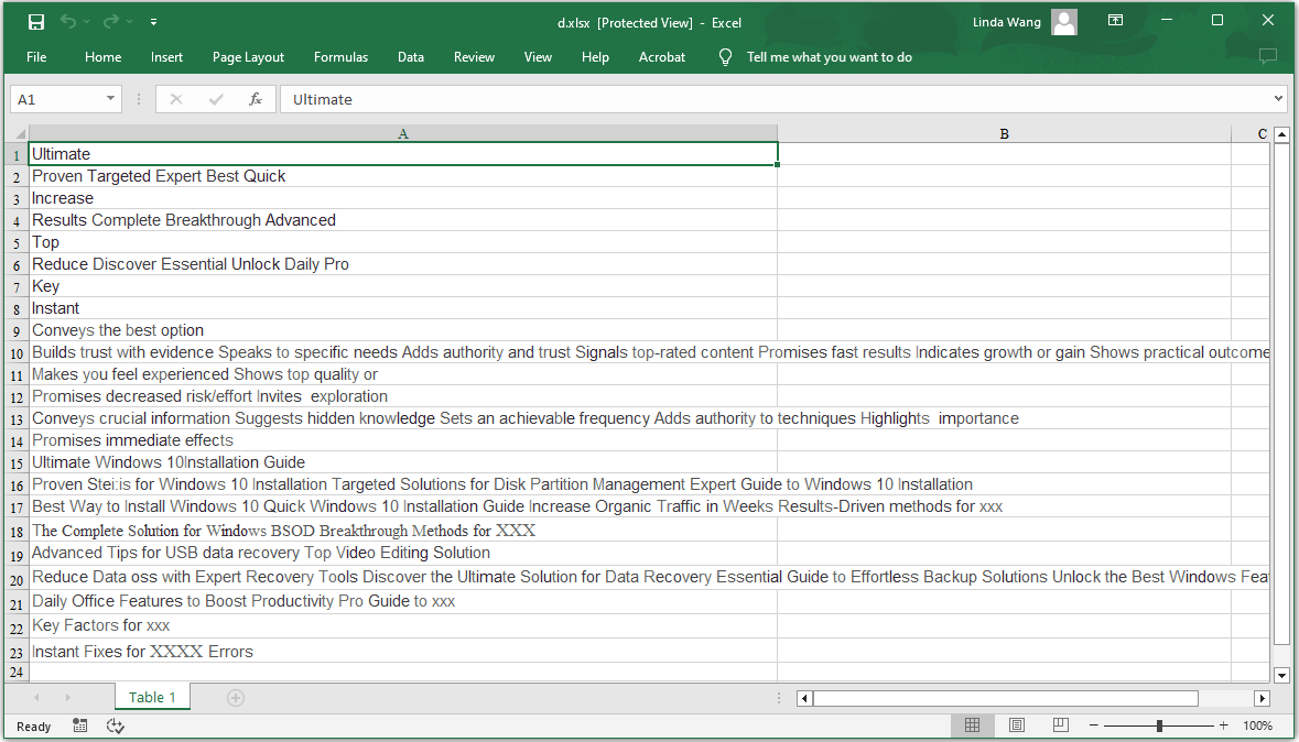 converted Excel file