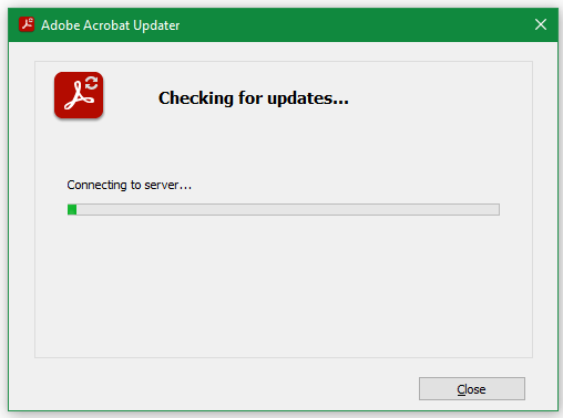 update Adobe Acrobat Reader