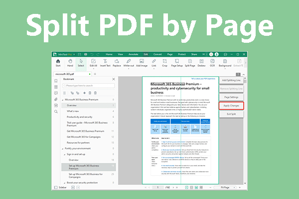 How to Split PDF by Page Easily – Cut One Page to Two or More