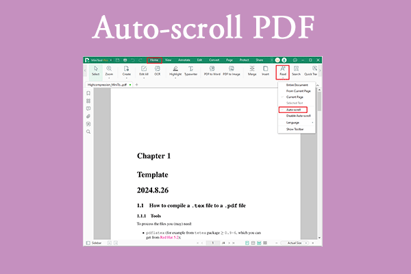 A Step-by-Step Guide to Help You Auto-Scroll PDF