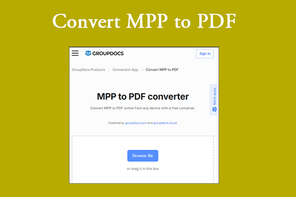 How to Convert MPP to PDF? Here’s A Guide for You!