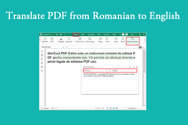 How to Translate PDF from Romanian to English Step-by-Step