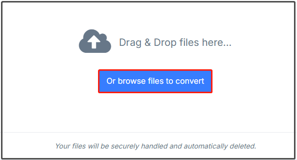 upload files to MyGeodata