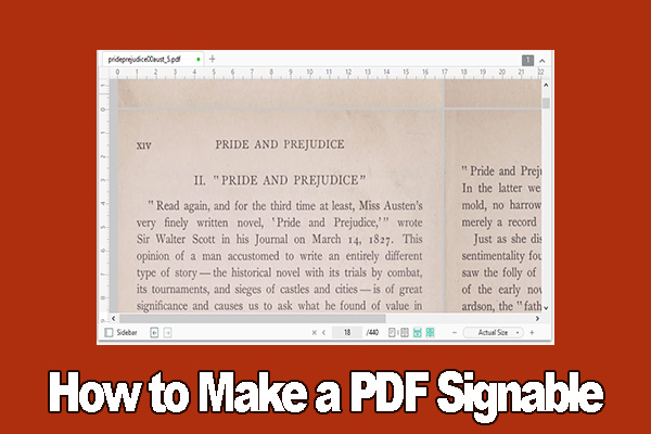 How to Make a PDF Signable Offline or Online? [Complete Guide]