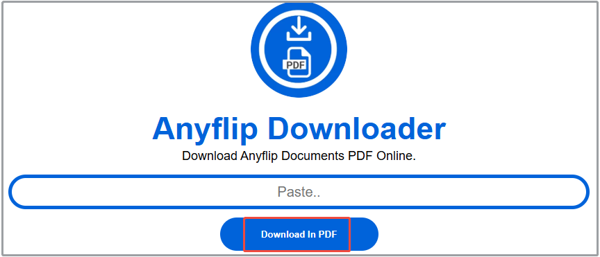 download AnyFlip books to PDF
