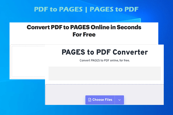 Mutual Conversion: PDF to PAGES | PAGES to PDF