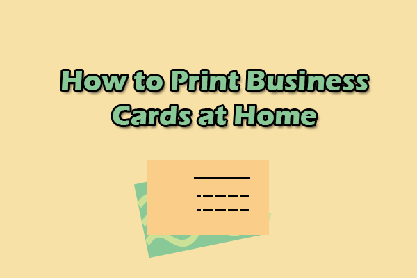 How to Print Business Cards at Home? Here’s the Complete Guide