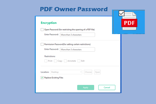 PDF Owner Password: Definition, Function, Setup, Removal