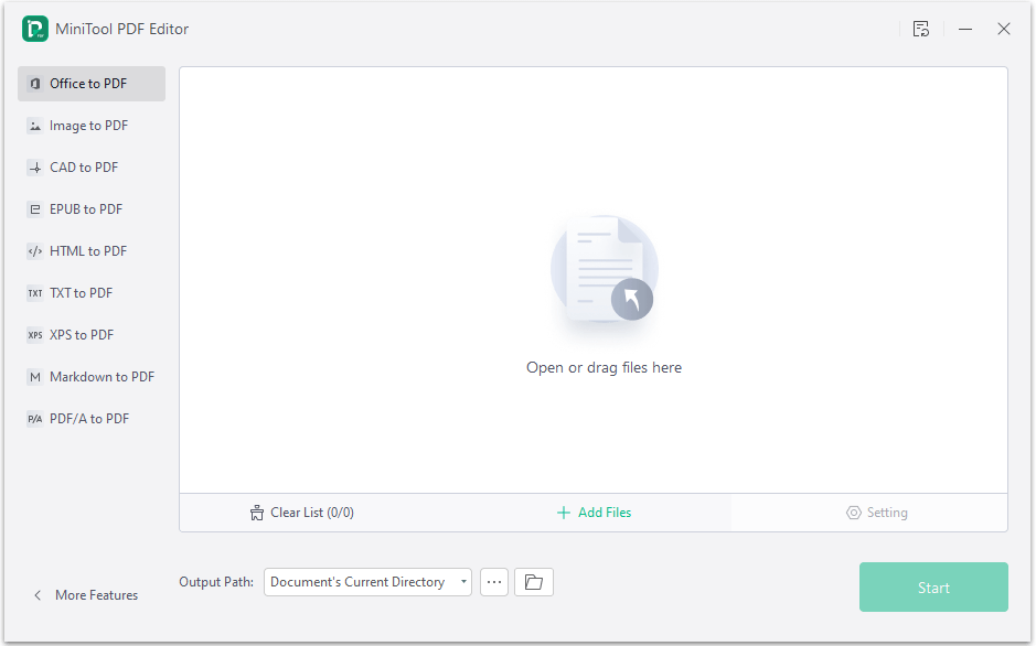 open the Word document