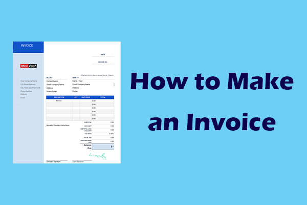 How to Make an Invoice – 2 Approaches!