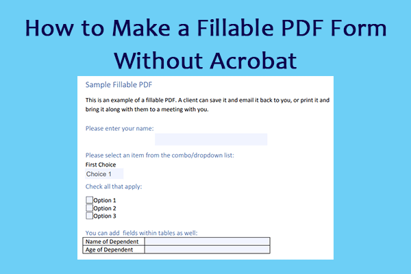 6 Methods to Add Fillable Fields in PDF Without Adobe Acrobat