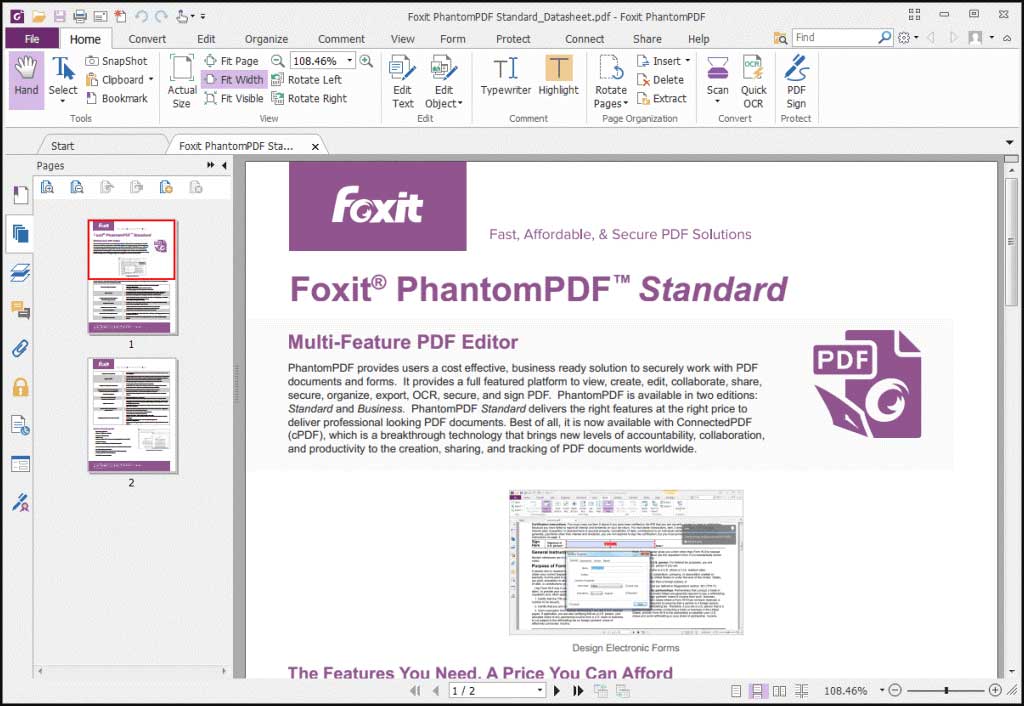 The Foixt interafce.