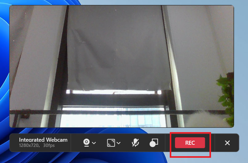 MiniTool Screen Recorder interface with the REC button highlighted.