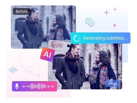 Enhance/Transcribe Video