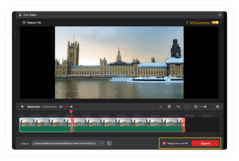Step 3. Export