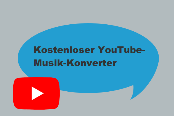 Kostenloser YouTube-Musik-Konverter: YouTube-Musik in MP3 umwandeln