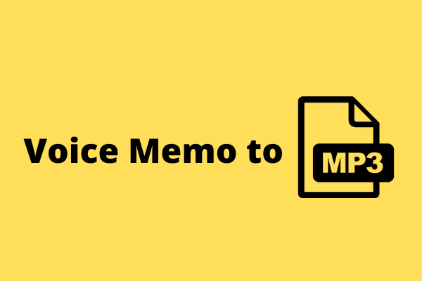 3 Different Ways to Convert Voice Memo to MP3 with Ease